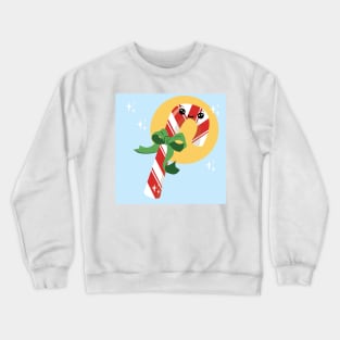 Cute Candy Cane Crewneck Sweatshirt